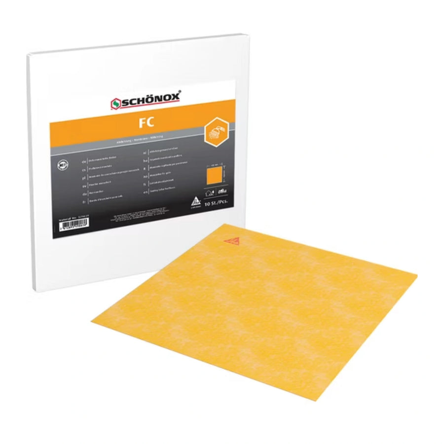 sika schönox fc szabható vízszigetelő mandzsetta 420 x 420 mm