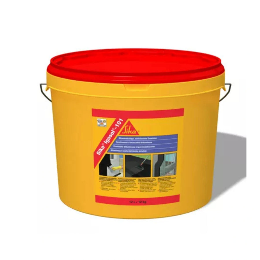 sika igasol-101 bitumenes vízszigetelés és alapozó 12 kg-os vödör