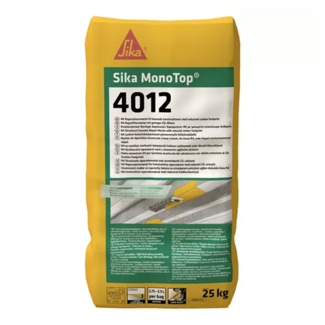 sika monotop 4012 betonjavítóhabarcs 25 kg-os zsák
