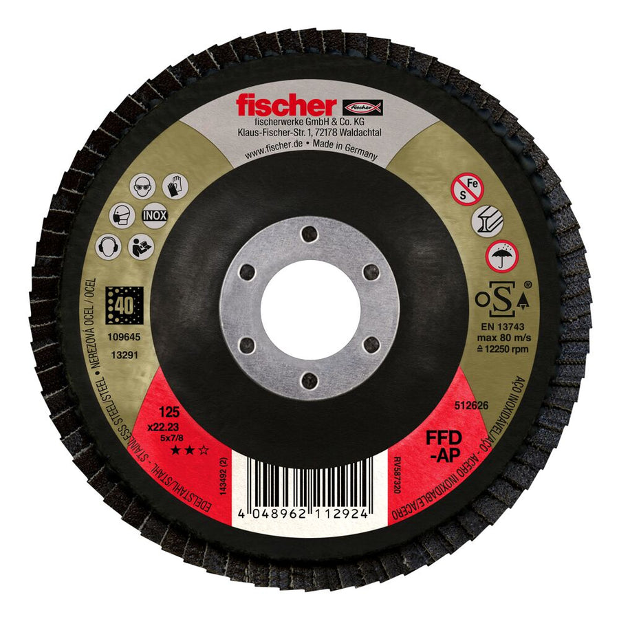 Fischer FFD-AP fémcsiszolókorongok 125 mm